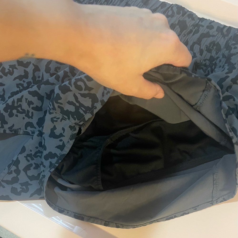 *2/$15* Leopard Print Ruffle athletic shorts - Picture 5 of 5